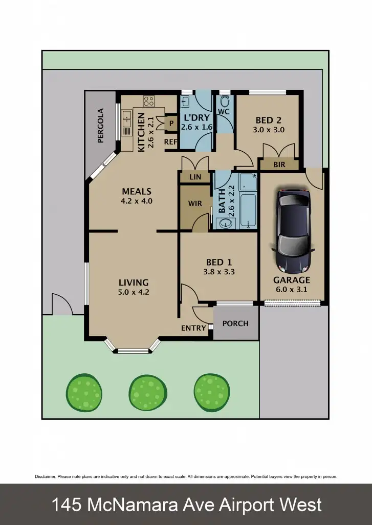 Floorplan of Homely house listing, 145 McNamara Avenue, Airport West VIC 3042