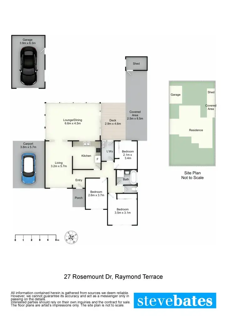 Floorplan of Homely house listing, 27 Rosemount Drive, Raymond Terrace NSW 2324
