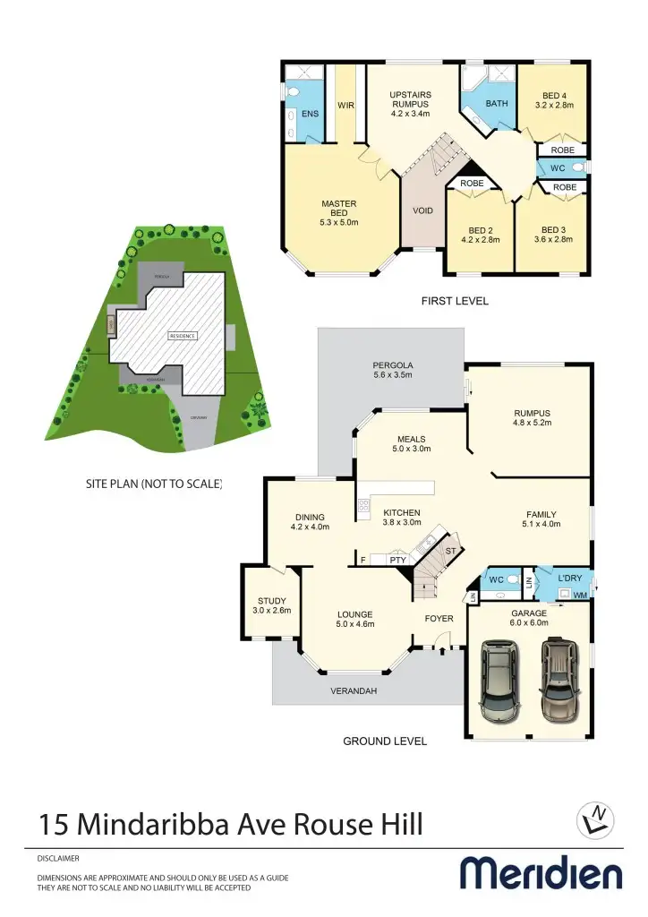 Floorplan of Homely house listing, 15 Mindaribba Ave, Rouse Hill NSW 2155