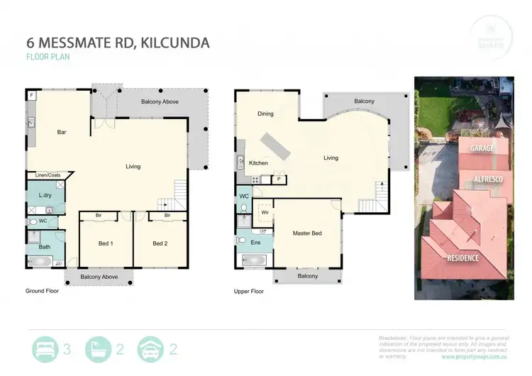 Floorplan of Homely house listing, 6 Messmate Road, Kilcunda VIC 3995