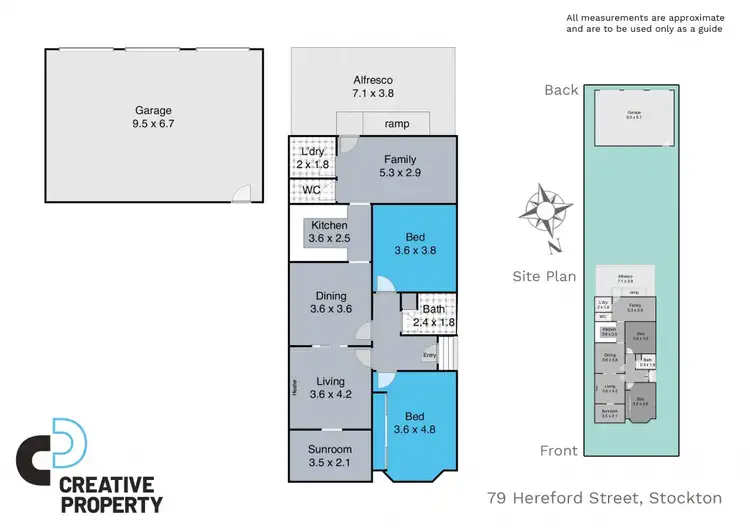 Floorplan of Homely house listing, 79 Hereford Street, Stockton NSW 2295