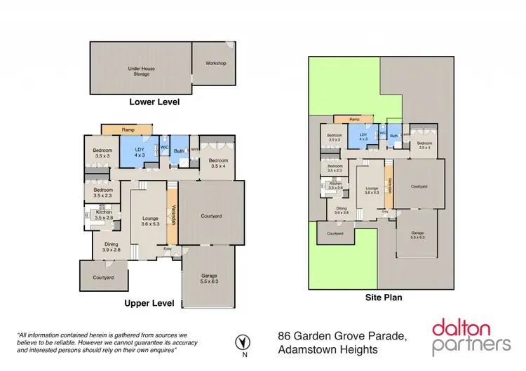 Floorplan of Homely house listing, 86 Garden Grove Parade, Adamstown Heights NSW 2289