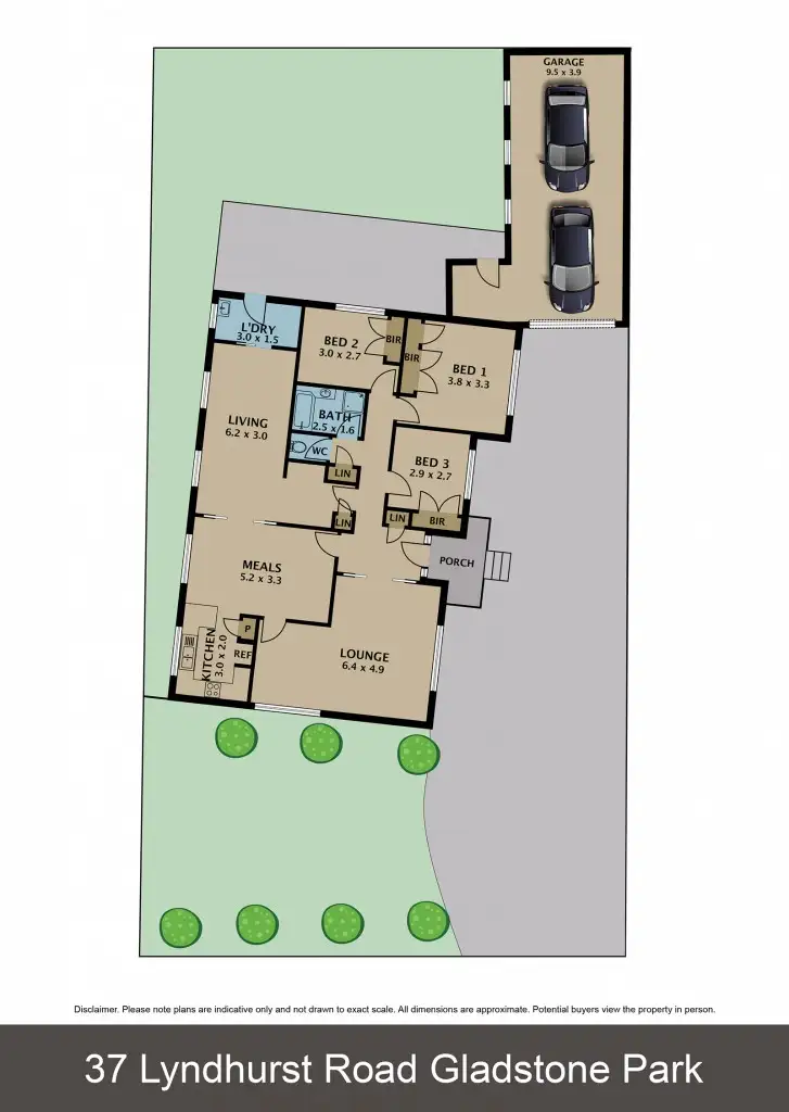 Floorplan of Homely house listing, 37 Lyndhurst Road, Gladstone Park VIC 3043