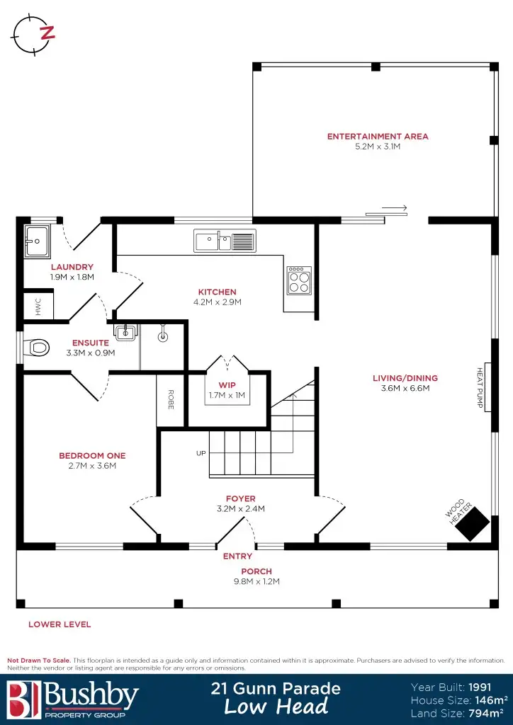 Floorplan of Homely house listing, 21 Gunn Parade, Low Head TAS 7253