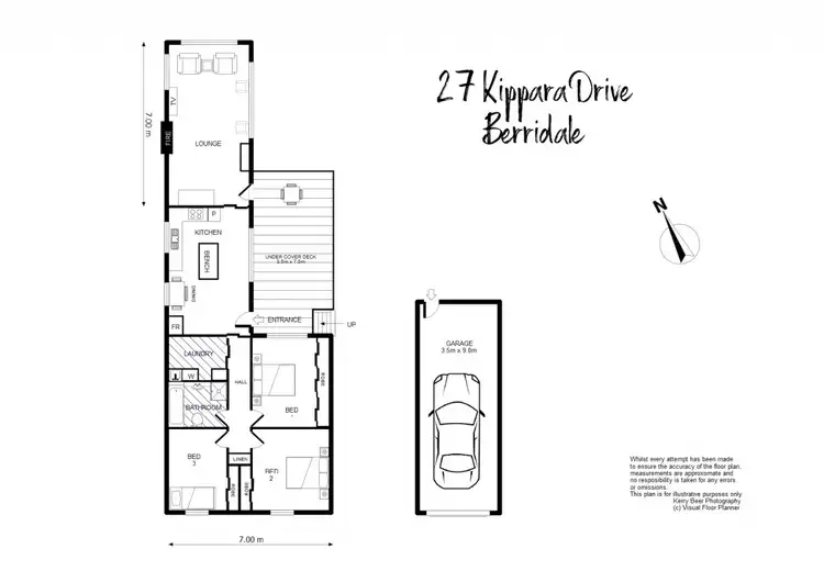 Floorplan of Homely house listing, 27 Kiparra Drive, Berridale NSW 2628