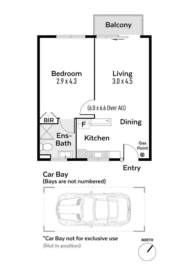 Floorplan of Homely apartment listing, 11/3 Cullen Street, Shenton Park WA 6008