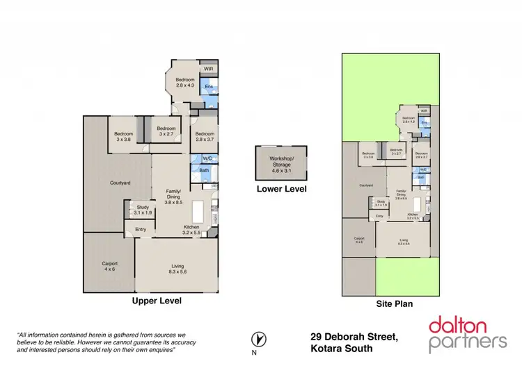Floorplan of Homely house listing, 29 Deborah Street, Kotara South NSW 2289