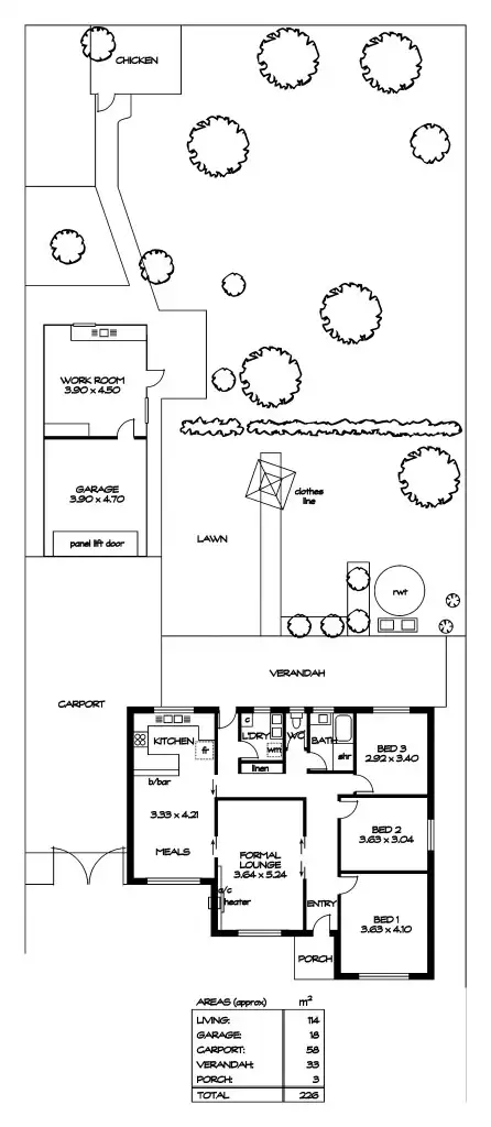Floorplan of Homely house listing, 8 Ray Street, Findon SA 5023