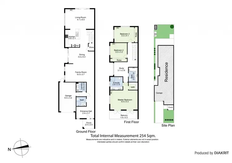 Floorplan of Homely townhouse listing, 44A Hick Street, Spotswood VIC 3015