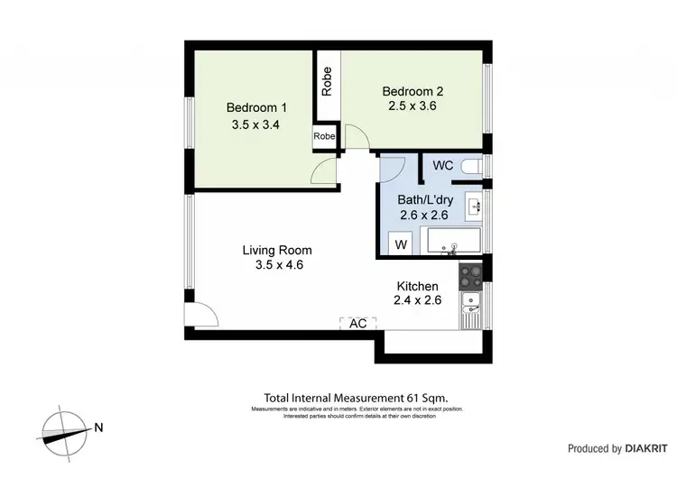 Floorplan of Homely apartment listing, 9/30 Bishop Street, Kingsville VIC 3012