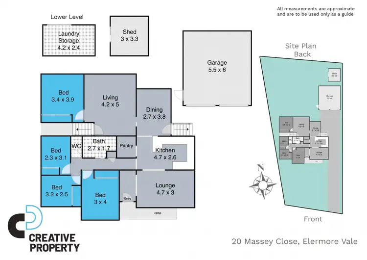 Floorplan of Homely house listing, 20 Massey Close, Elermore Vale NSW 2287