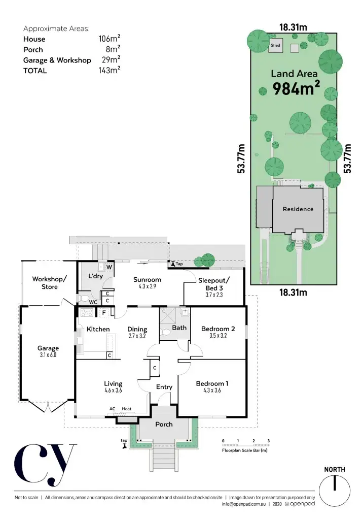 Floorplan of Homely house listing, 88 Alderbury Street, Floreat WA 6014