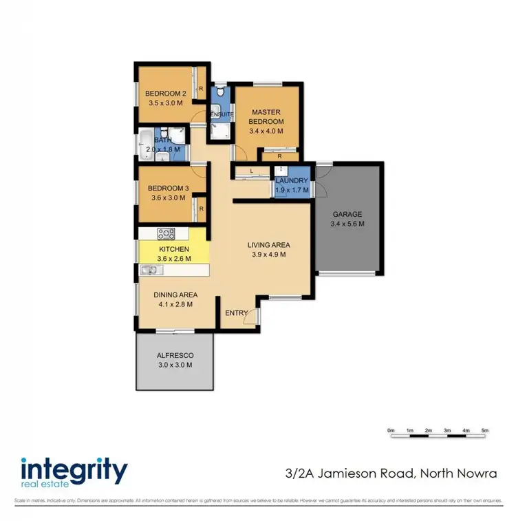 Floorplan of Homely villa listing, 3/2A Jamieson Road, North Nowra NSW 2541