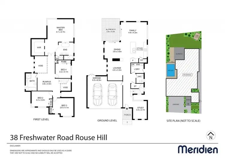Floorplan of Homely house listing, 38 Freshwater Road, Rouse Hill NSW 2155