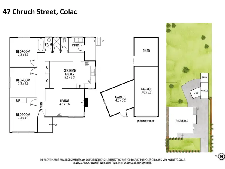 Floorplan of Homely house listing, 47 Church Street, Colac VIC 3250
