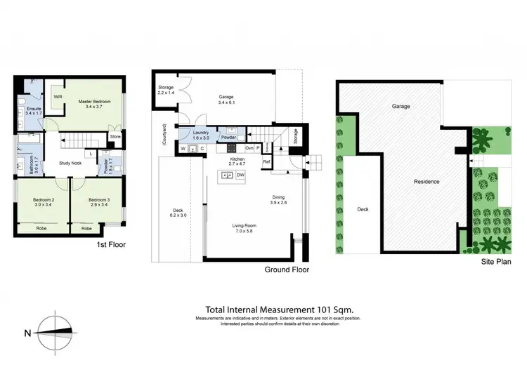 Floorplan of Homely house listing, 2B Norfolk Street, Yarraville VIC 3013