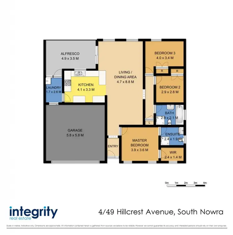 Floorplan of Homely house listing, 4/49 Hillcrest Avenue, South Nowra NSW 2541