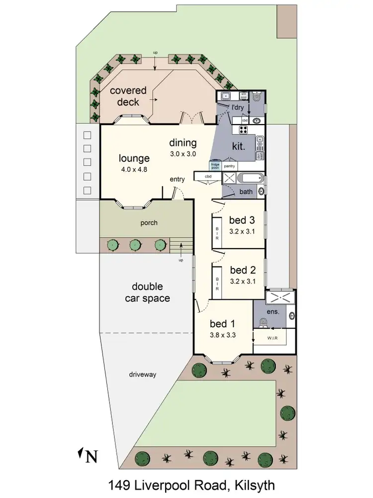 Floorplan of Homely house listing, 149 Liverpool Road, Kilsyth VIC 3137