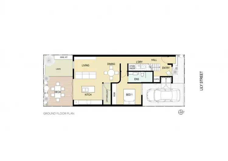 Floorplan of Homely land listing, 35 Lily Street, Seddon VIC 3011