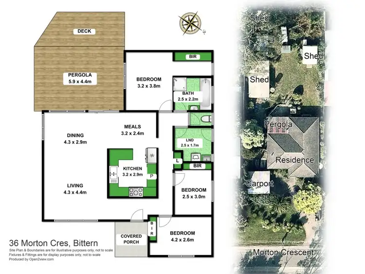 Floorplan of Homely house listing, 36 Morton Crescent, Bittern VIC 3918