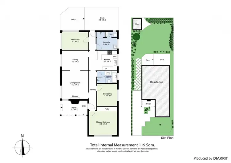 Floorplan of Homely house listing, 44 Sanderson Street, Yarraville VIC 3013