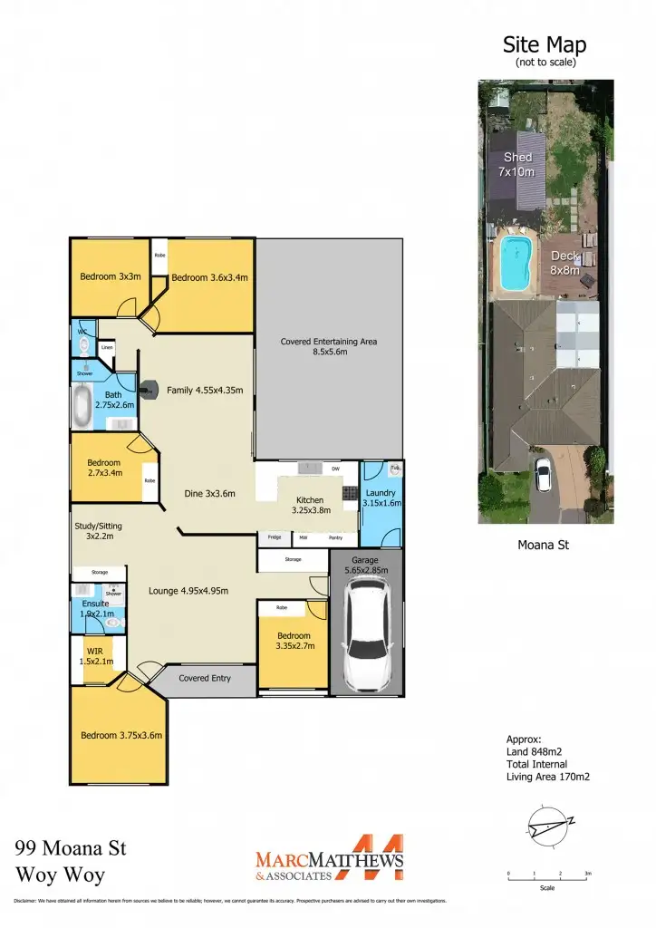 Floorplan of Homely house listing, 99 Moana Street, Woy Woy NSW 2256