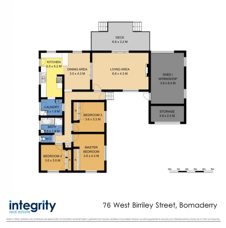 Floorplan of Homely house listing, 76 West Birriley Street, Bomaderry NSW 2541