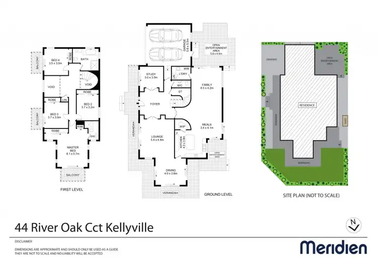 Floorplan of Homely house listing, 44 River Oak Circuit, Kellyville NSW 2155