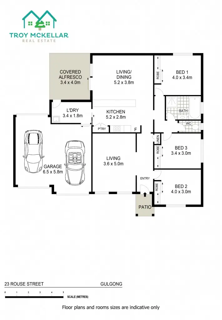 Floorplan of Homely house listing, 23 Rouse Street, Gulgong NSW 2852