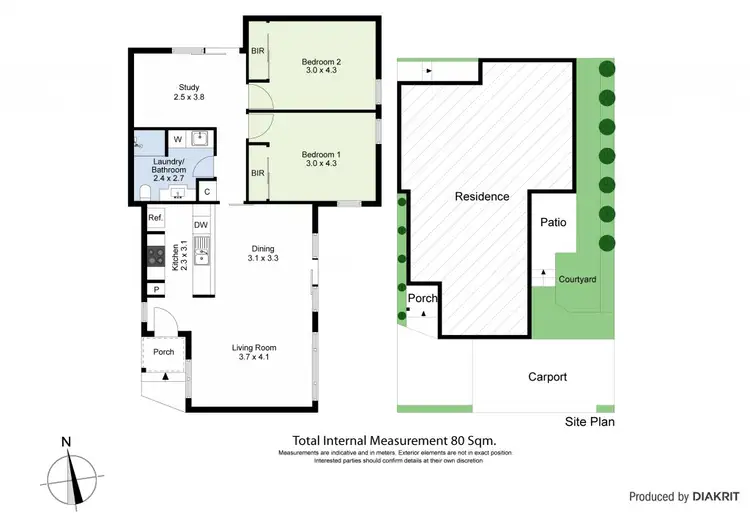 Floorplan of Homely unit listing, 3/4 Camperdown Avenue, Sunshine North VIC 3020