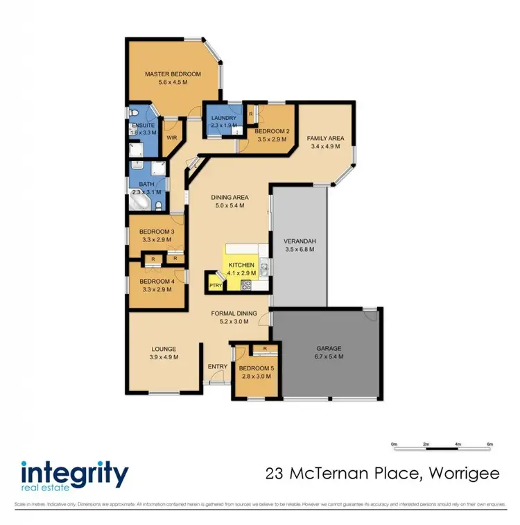 Floorplan of Homely house listing, 23 McTernan Place, Worrigee NSW 2540