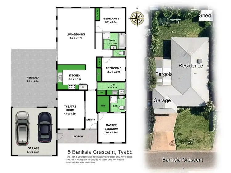 Floorplan of Homely house listing, 5 Banksia Crescent, Tyabb VIC 3913