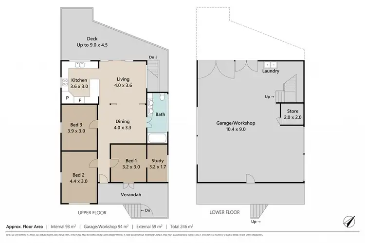 Floorplan of Homely house listing, 22 Collingwood Street, Paddington QLD 4064
