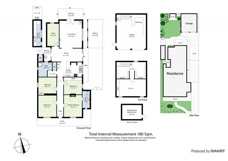 Floorplan of Homely house listing, 64 Newell Street, Footscray VIC 3011