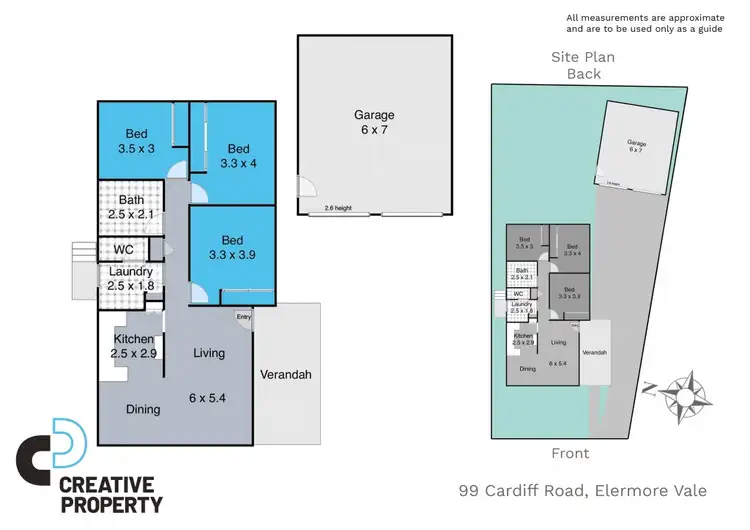 Floorplan of Homely house listing, 99 Cardiff Road, Elermore Vale NSW 2287