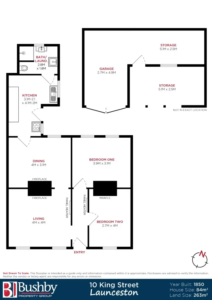 Floorplan of Homely house listing, 10 King Street, Launceston TAS 7250