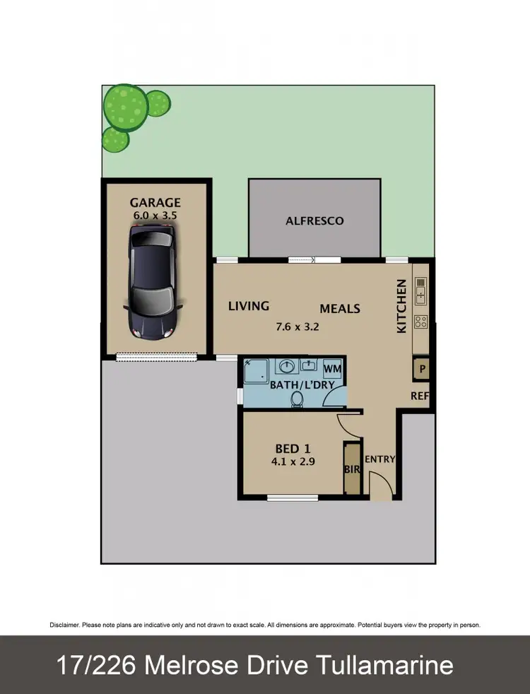 Floorplan of Homely unit listing, 17/226 Melrose Drive, Tullamarine VIC 3043