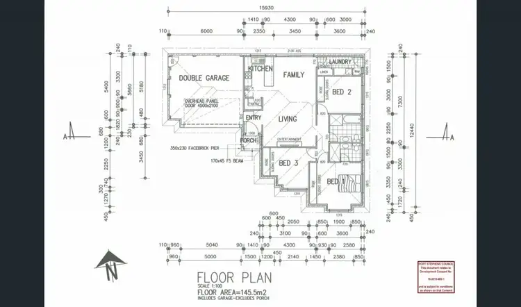 Floorplan of Homely house listing, 34 Morante Close, Karuah NSW 2324