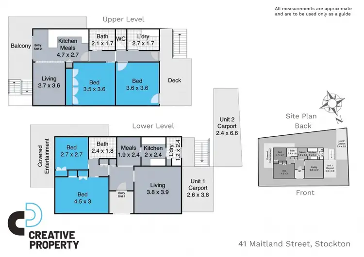 Floorplan of Homely house listing, 41 Maitland Street, Stockton NSW 2295