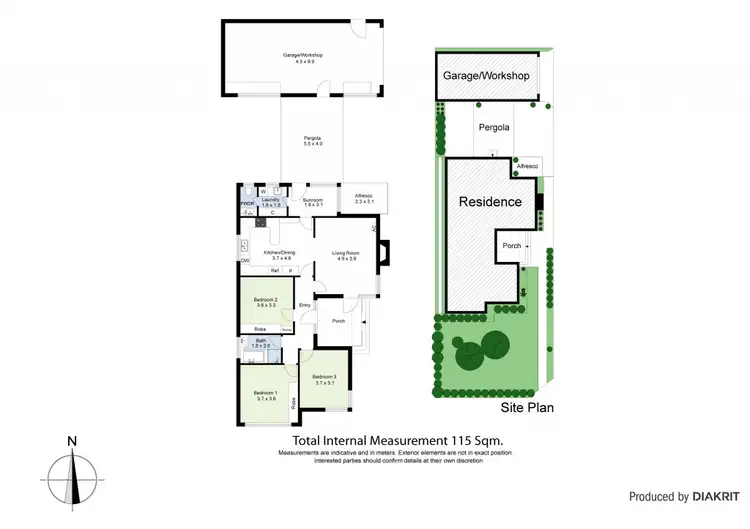 Floorplan of Homely house listing, 288 Francis Street, Yarraville VIC 3013