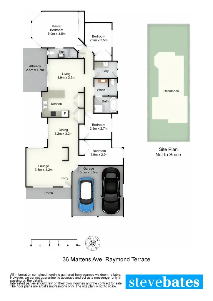 Floorplan of Homely house listing, 36 Martens Avenue, Raymond Terrace NSW 2324