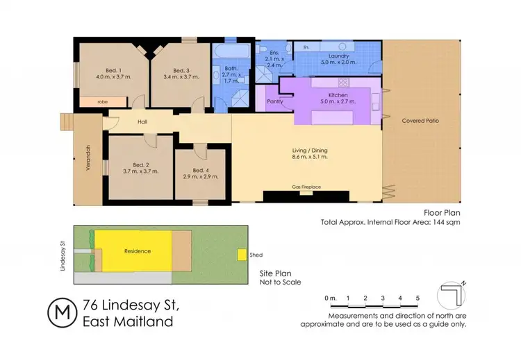 Floorplan of Homely house listing, 76 Lindesay street, East Maitland NSW 2323