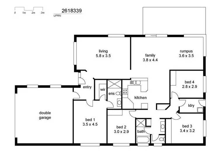 Floorplan of Homely house listing, Address available on request