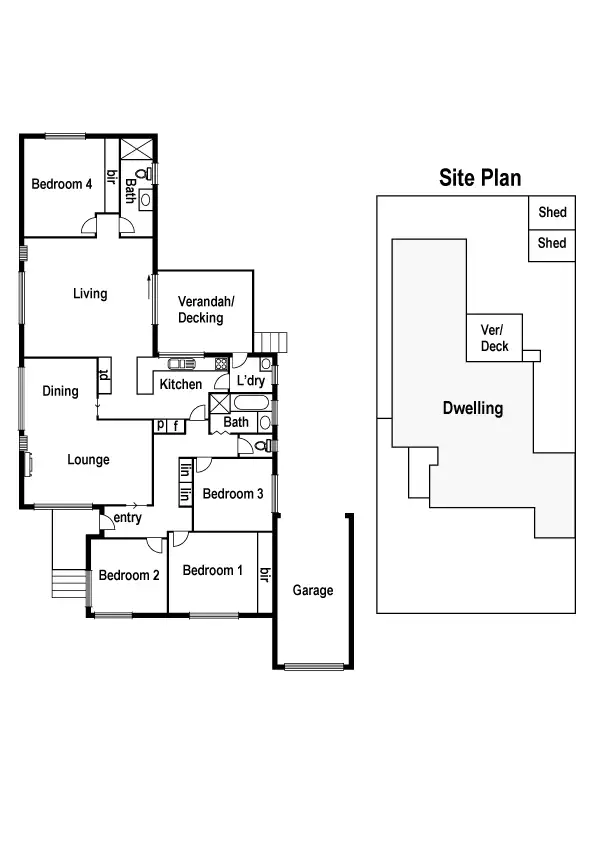 Floorplan of Homely house listing, 9 Flag Street, Kingsbury VIC 3083