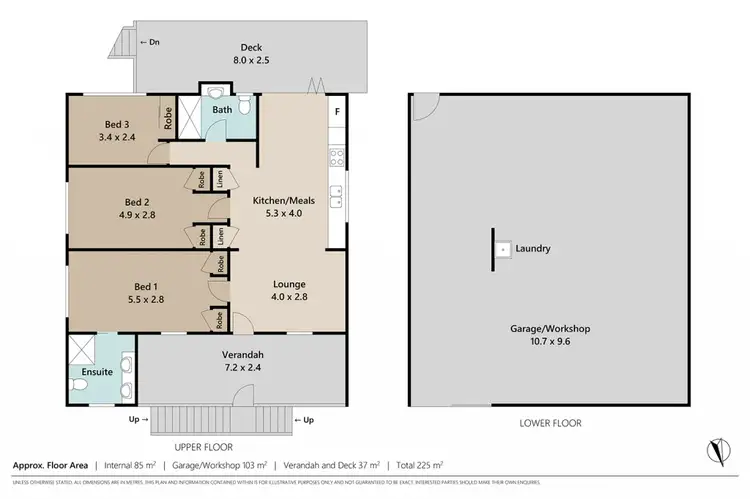 Floorplan of Homely house listing, 122 Lower Cairns Terrace, Paddington QLD 4064