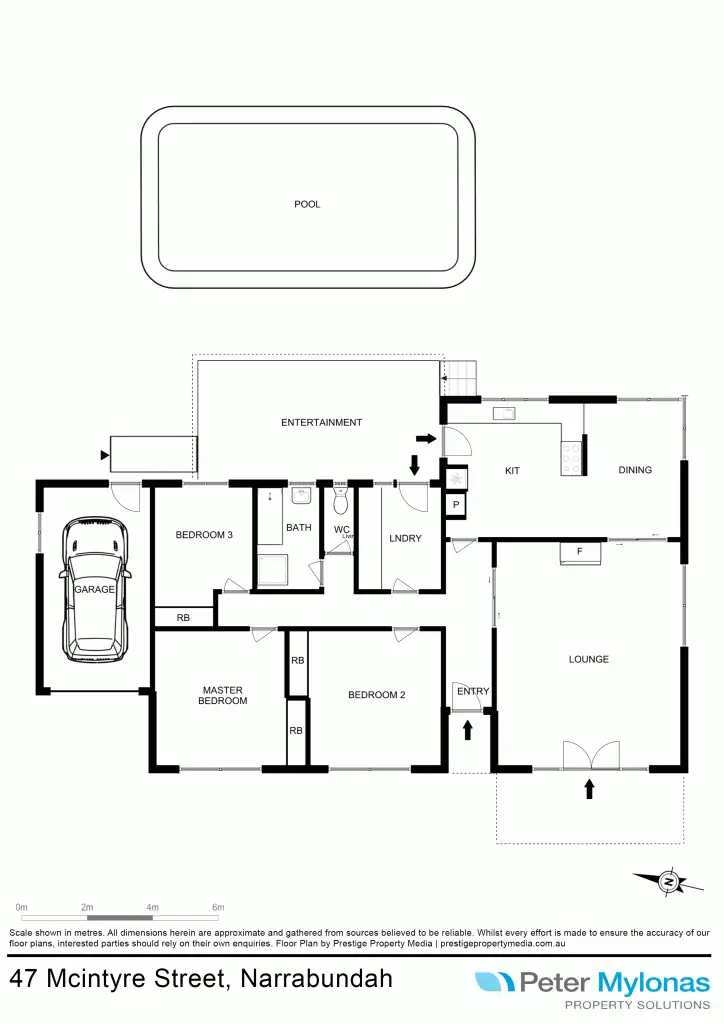 Floorplan of Homely house listing, 47 McIntyre Street, Narrabundah ACT 2604
