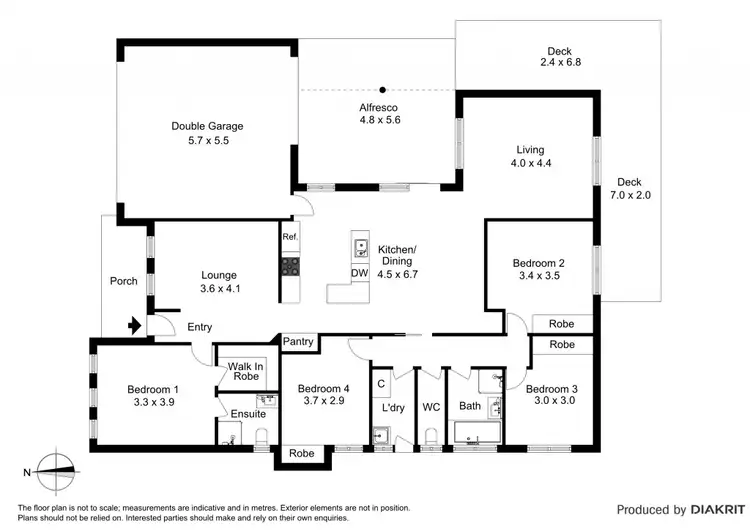 Floorplan of Homely house listing, 26 Kathleen Crescent, Tyabb VIC 3913