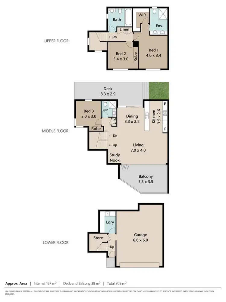 Floorplan of Homely townhouse listing, 125/390 Simpsons Road, Bardon QLD 4065