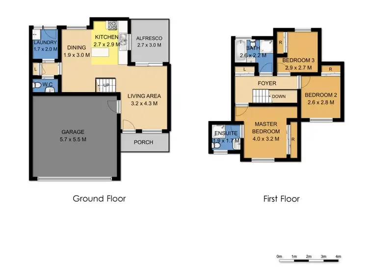 Floorplan of Homely townhouse listing, 9/171 Old Southern Road, South Nowra NSW 2541