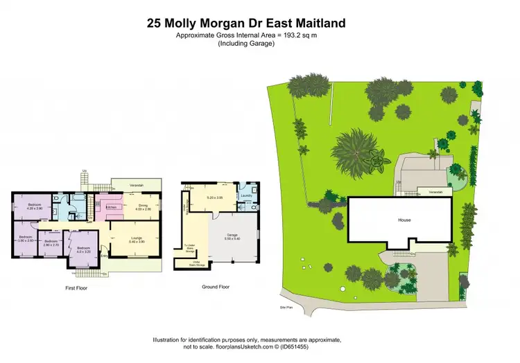 Floorplan of Homely house listing, 25 Molly Morgan Drive, East Maitland NSW 2323